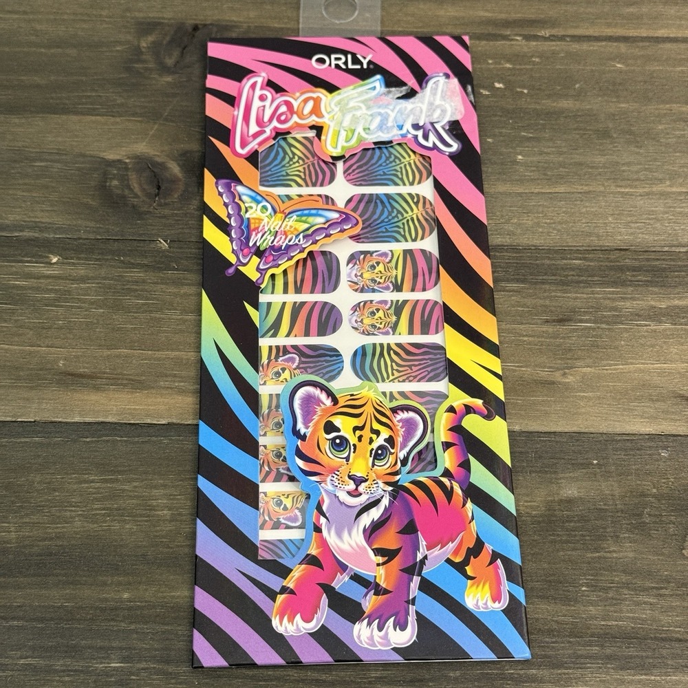 Orly Lisa Frank Forrest Limited‎ Edition Nail Wraps